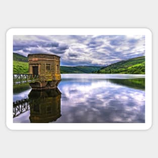 The Brecon Beacons From Talybont Dam Sticker